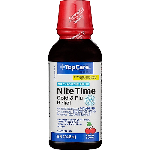Top Care Nighttime Cold & Flu Relief