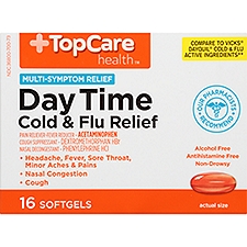 Top Care Day Time PE Softgel, 16 each