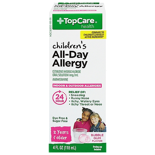 Top Care Childrens All Day Allergy Oral Solution