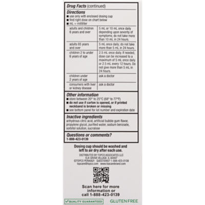 TopCare Childrens All Day Allergy Oral Solution Image 2 of 4
