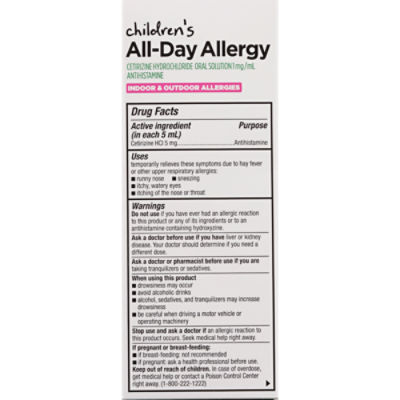 TopCare Childrens All Day Allergy Oral Solution Image 3 of 4