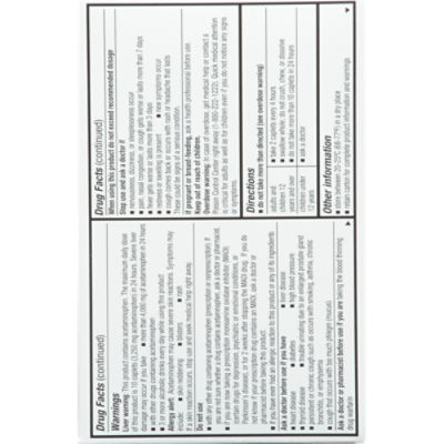 TopCare Guaifenesin Sinus Congestion & Pain Severe Caplet, 24 each