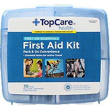 Top Care First Aid Kit with Case, 1 each