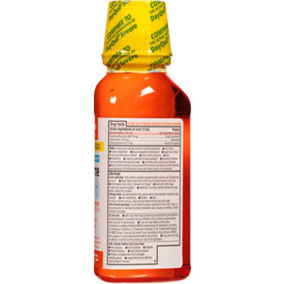 TopCare Guaifenesin Daytime Severe Cold & Flu Liquid, 12 oz