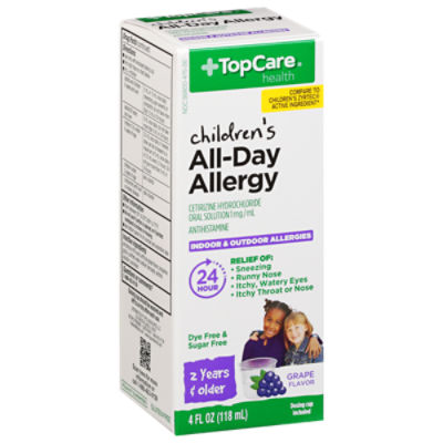 TopCare Children's All Day Allergy Cetirizine, 4 fl oz Image 3 of 6