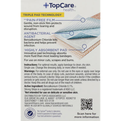 TOUGH-STRIPS® Bandages, 20 Count