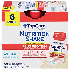 Top Care Adult Nutritional Supplement - Vanilla, 8 oz