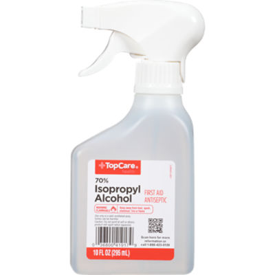 TopCare Isoprophyl Alcohol First Aid Antiseptic, 10 Fluid ounce