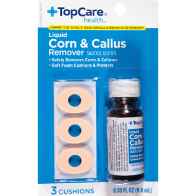 TopCare Liquid Corn & Callous Remover Foot Care, 1 each