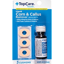 Top Care Liquid Corn & Callous Remover Foot Care, 1 each