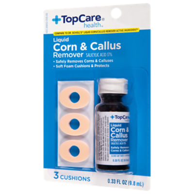 TopCare Liquid Corn & Callous Remover Foot Care, 1 each