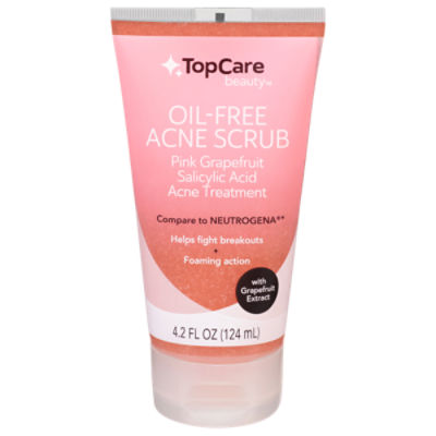 Top Care Oil-Free Pink Grapefruit Acne Scrub