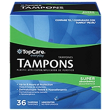 Top Care Unscented Tampons