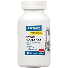 Top Care Stool Softener, 400 Each