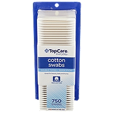 Top Care Cotton Swabs, 750 each