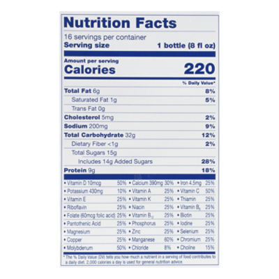 Top Care Nutrisure Nutrition Shake Original - Vanilla, 128 fl oz