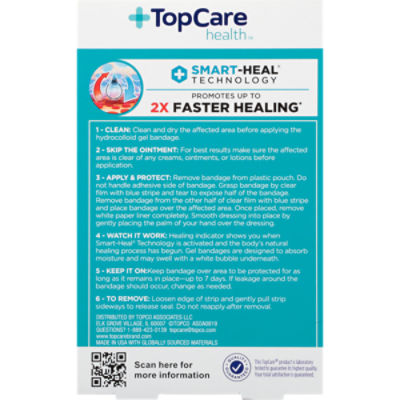 TopCare Hydrocolloid Gel Bandages