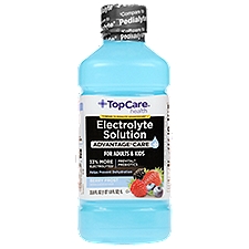 Top Care Oral Electrolyte Advanced Care Plus Berry Frost, 33.8 Fl Oz.