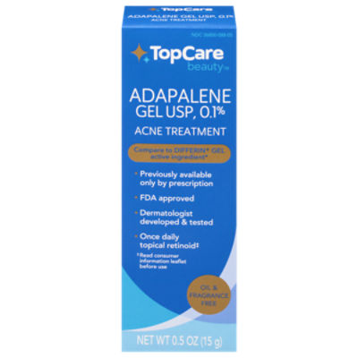 TopCare Adapalene Gel, .1% Acne