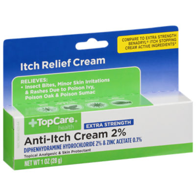 TopCare Diphenhydramine Anti-Itch Cream, 1 oz