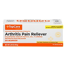 Top Care Original Prescription Strength Arthritis Pain Reliever