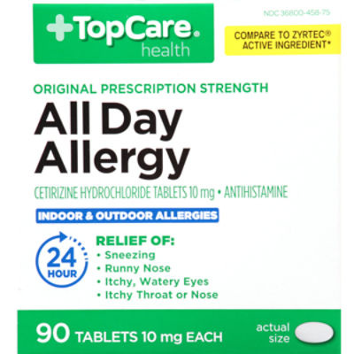 TOP CARE TC ALLDAY ALLERGY    , 90 each