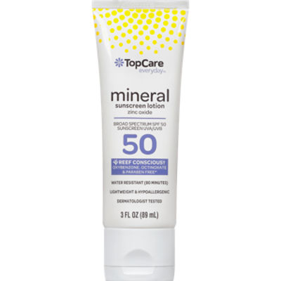 TOP CARE MINERAL LOTION SPF50
