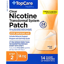 Top Care Nicotine Patch Step 2, 14 each