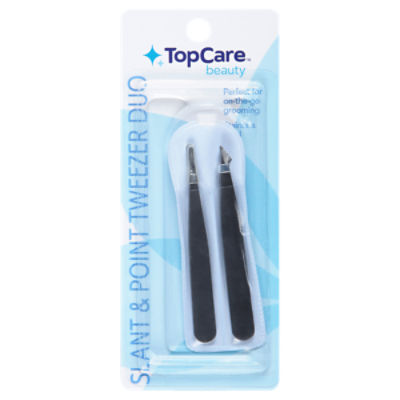 TopCare Duo Slant & Point Tweezer
