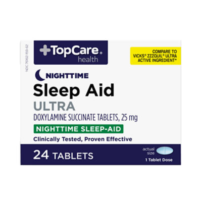 TopCare Nighttime Sleep Aid Ultra, 24 Count