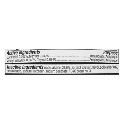 TopCare Mouth Wash - Blue Mint, 33.8 fl oz