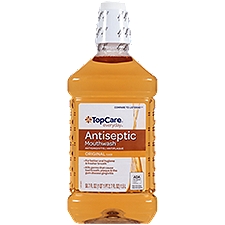 Top Care Mouthwash Amber, 50.72 Fluid ounce