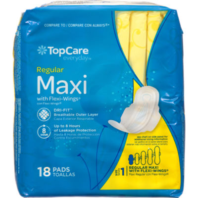 TopCare Regular Maxi with Flexi-Wings