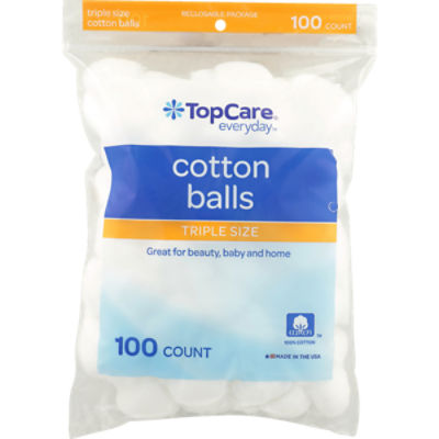 TopCare TopCare Cotton Balls, 100 each, 100 Each 