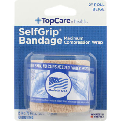 TopCare Self-Grip Bandages - 2 Inch Roll, 1 each, 1 Each