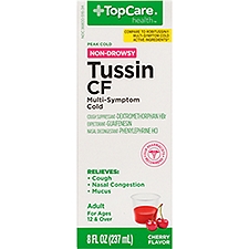 Top Care SR/TC ADLT TUSSIN    , 8 Fluid ounce