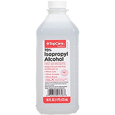 Top Care 70% Isopropyl Alcohol, 16 fl oz