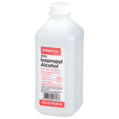 TopCare 70% Isopropyl Alcohol, 16 fl oz