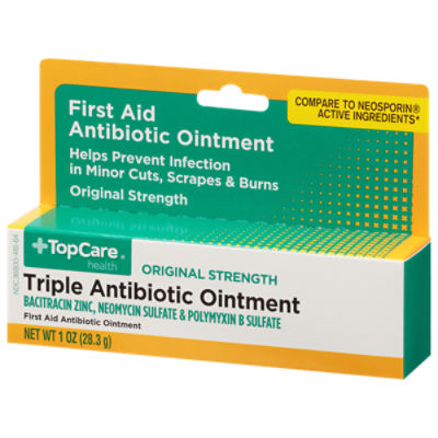 TopCare Triple Antibiotic Ointment - Original Strength, 1 oz