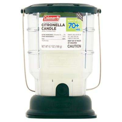 Coleman Citronella Candle, 6.7 oz