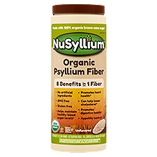 Nusyllium Organic Psyllium Fiber, 21 oz