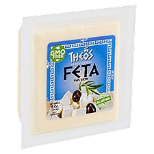 Theos Traditional Feta Cheese, 8 oz