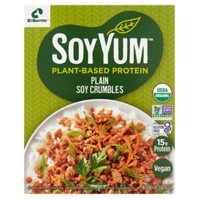 SoyYum Plain Soy Crumbles, 10 oz