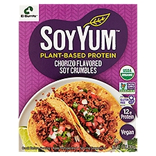 SoyYum Chorizo Flavored Soy Crumbles, 10 oz