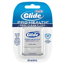 Oral-B Glide Pro-Health Cool Mint Deep Clean, Floss, 1 Each