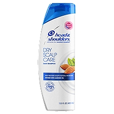 Head & Shoulders Dry Scalp Care Anti-Dandruff Shampoo - Almond Oil, 13.5 Fluid ounce
