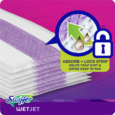 Swiffer Wetjet Hardwood Floor Cleaner Spray Mop Pad Refill Multi