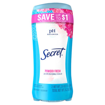 Secret Invisible Solid Powder Fresh Antiperspirant/Deodorant Great