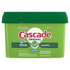 Cascade Original Fresh Scent Dishwasher Detergent, 60 count, 32.5 oz, 60 Each