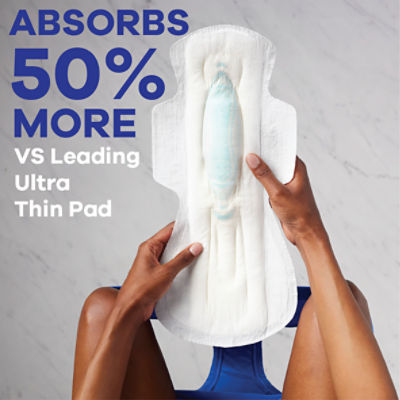 Always Maxi Size 5 Extra Heavy Overnight Pads with Wings